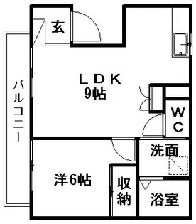 ミストラル【1階】の間取り