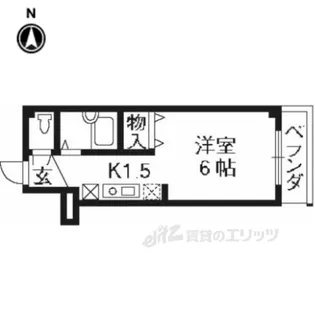 ハミングTAKEYAMACHI【3階】の間取り