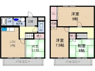 メゾンアルシュ【2階】の間取り