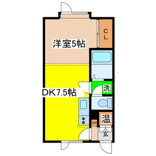 メゾンシャリテ【2階】の間取り