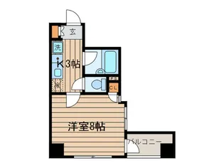 マモ-ル川崎II【4階】の間取り