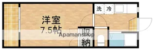 桜ヶ丘アパートA【2階】の間取り