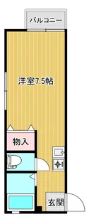エクセル米山【2階】の間取り