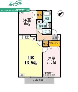 ファミーユ21 C【1階】の間取り