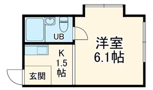 G1ビル大曽根【2階】の間取り