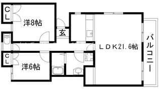 ラピュタ【2階】の間取り
