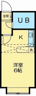ベルピア辻堂第1-1【1階】の間取り