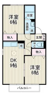 グリーンヒルズ【2階】の間取り