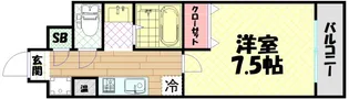 ファイブスター九条【2階】の間取り