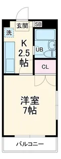 グレイトハウス日吉【1階】の間取り