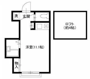 ニューテンダーハイム【2階】の間取り