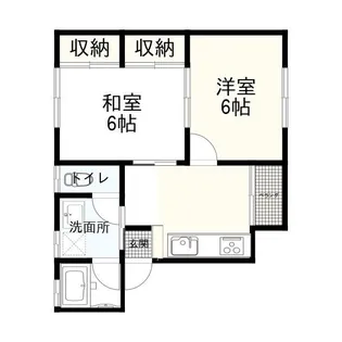 ビバハイツ【2階】の間取り