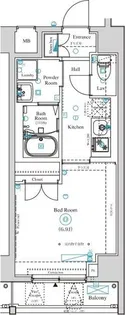 ARKMARK等々力【3階】の間取り