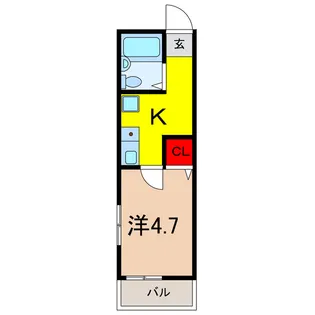 Ensoleile【2階】の間取り