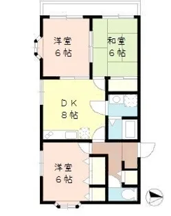 高山ビル【2階】の間取り