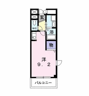 レジデンスS.U【3階】の間取り