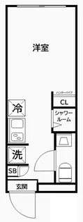 CREAL王子South【3階】の間取り