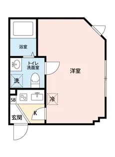 アルバ西新井【3階】の間取り