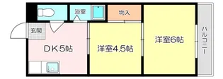 アンクレオール【2階】の間取り