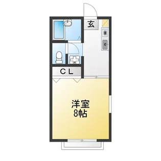 Jパレス金沢八景【2階】の間取り