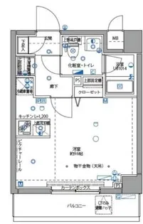 パティーナ京急蒲田【3階】の間取り
