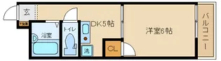 ビスタハイツ【2階】の間取り