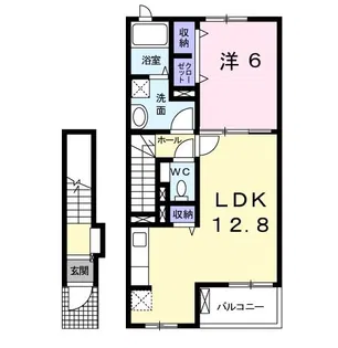 サンリットガーデンN【2階】の間取り