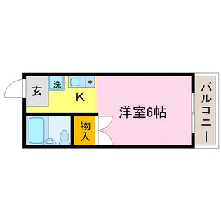 サンヴィラージュ【2階】の間取り