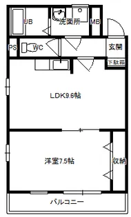 マ・メゾン【2階】の間取り