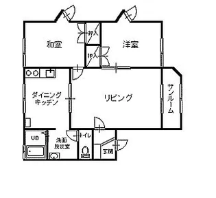 セントポーリア城下C【2階】の間取り