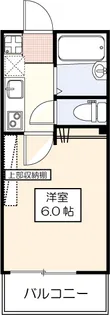 ルネス小金井西館【1階】の間取り