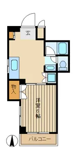 永浦レジデンス【3階】の間取り