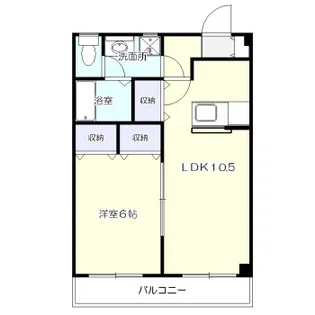 ジュネスK【2階】の間取り