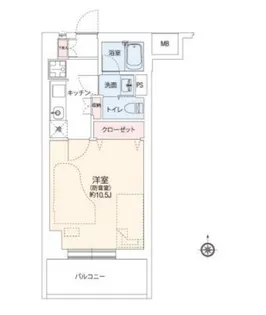 東京都西東京市ひばりが丘北4【マンション】の間取り