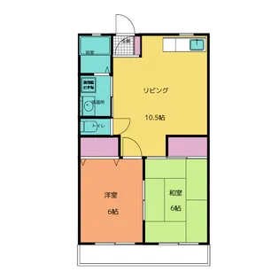 ひだまり【1階】の間取り