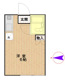 パーシモンワン【2階】の間取り