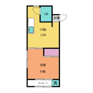 東京都葛飾区西新小岩5【マンション】の間取り