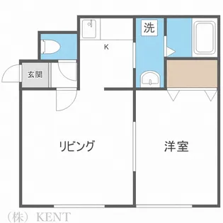 ルミエール発寒3-5【3階】の間取り