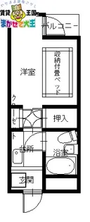城門ビル【3階】の間取り