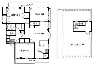 ゴールドクレスト【4階】の間取り