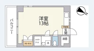 シャトレ・ソレイユ【9階】の間取り