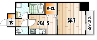 福岡県北九州市小倉北区黄金1【マンション】の間取り