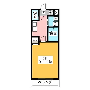 Foresta山西【3階】の間取り