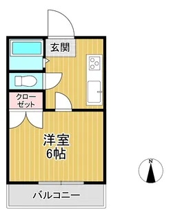 福岡県久留米市梅満町【アパート】の間取り