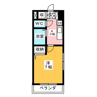 Prime Garden【2階】の間取り