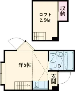 パンシオン国領【1階】の間取り
