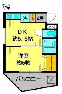 パーシモンズ峰【3階】の間取り