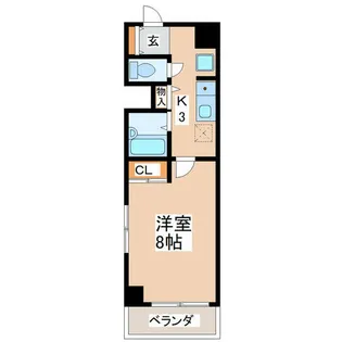 東京都江東区亀戸6【マンション】の間取り