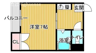 アメニティ関目【2階】の間取り