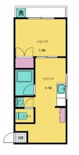 カメリアビル【2階】の間取り